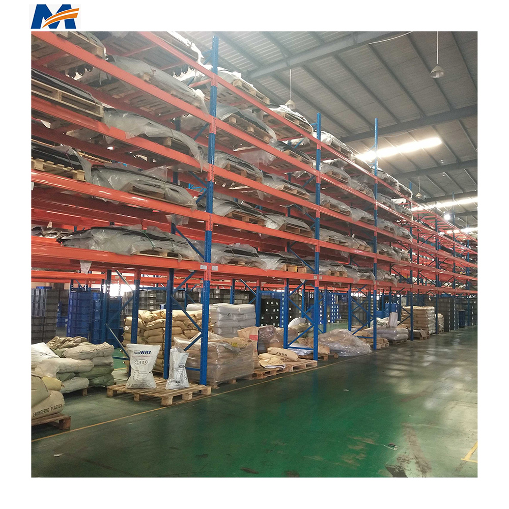 China Estantes Metalicos Heavy Duty Pallet Rack Beams Store Steel Shelving for Warehouse