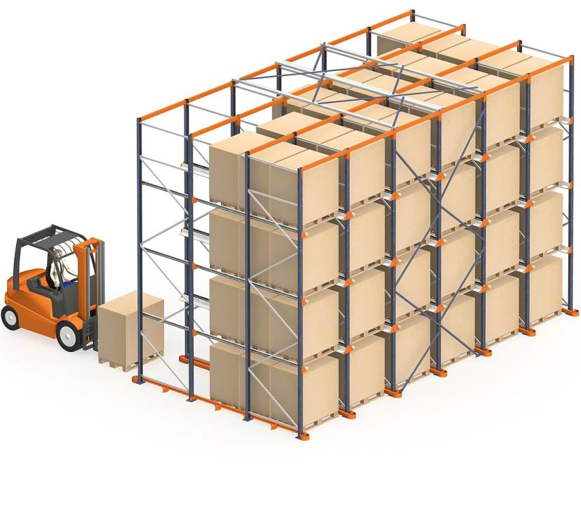 Mracking Warehouse Rack System Heavy Duty Pallet Rack Warehouse Rack Shelf  Racking Steel Storage Rack for Logistics Storage