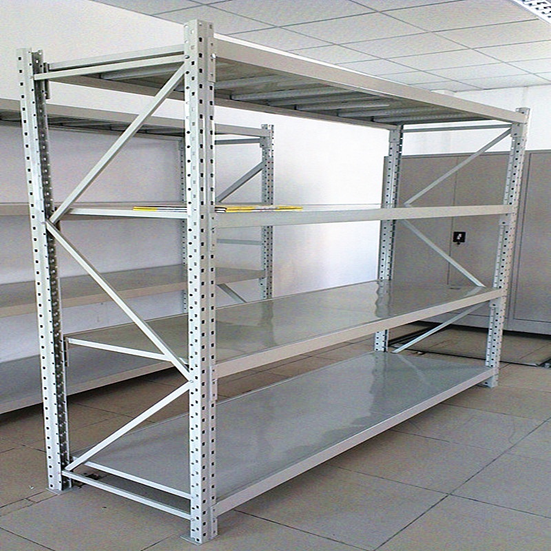 200kg-600kg Medium Duty Warehouse Steel Plate Storage Rack