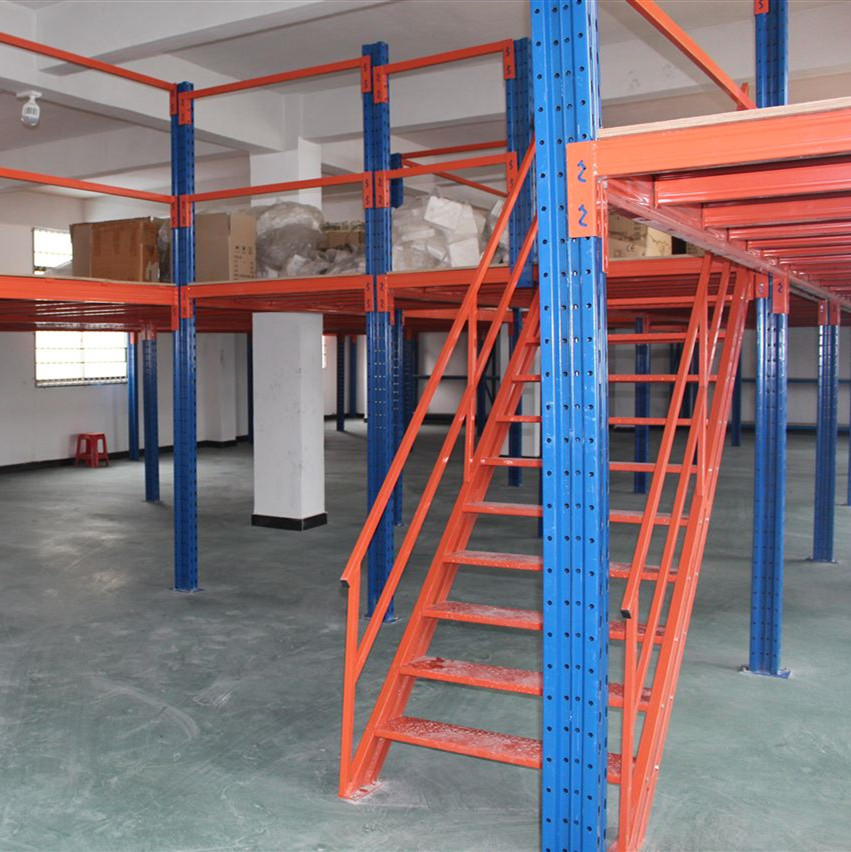 Mracking Custom Warehouse Warehouse Steel Shelves Mezzanine Shelves Adjustable Attic Office Floor