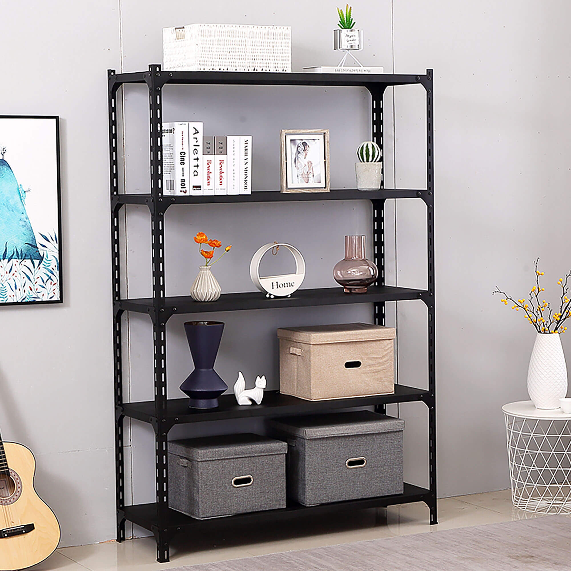 Mracking Sell Light Slotted Angle Rack Can Be Customized Supermarket Home Warehouse Slotted Angle Shelves