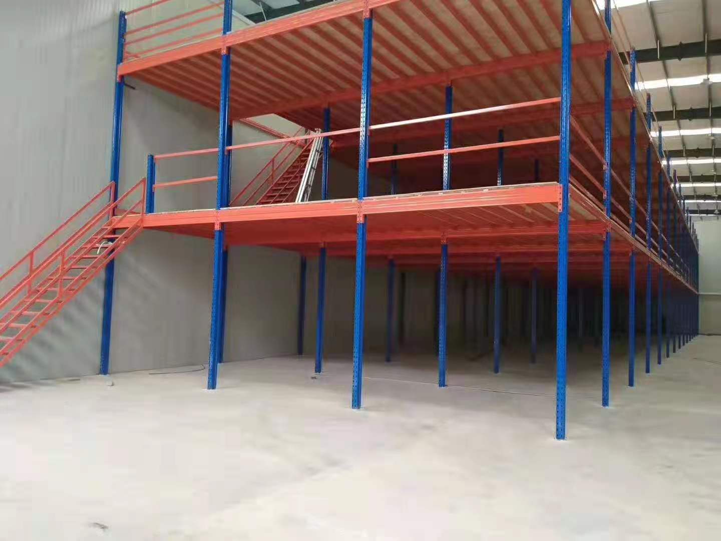 Mracking Factory Wholesale Portable Steel Platform Easily Installed 2 Layer Mezzanine Floor Racking System