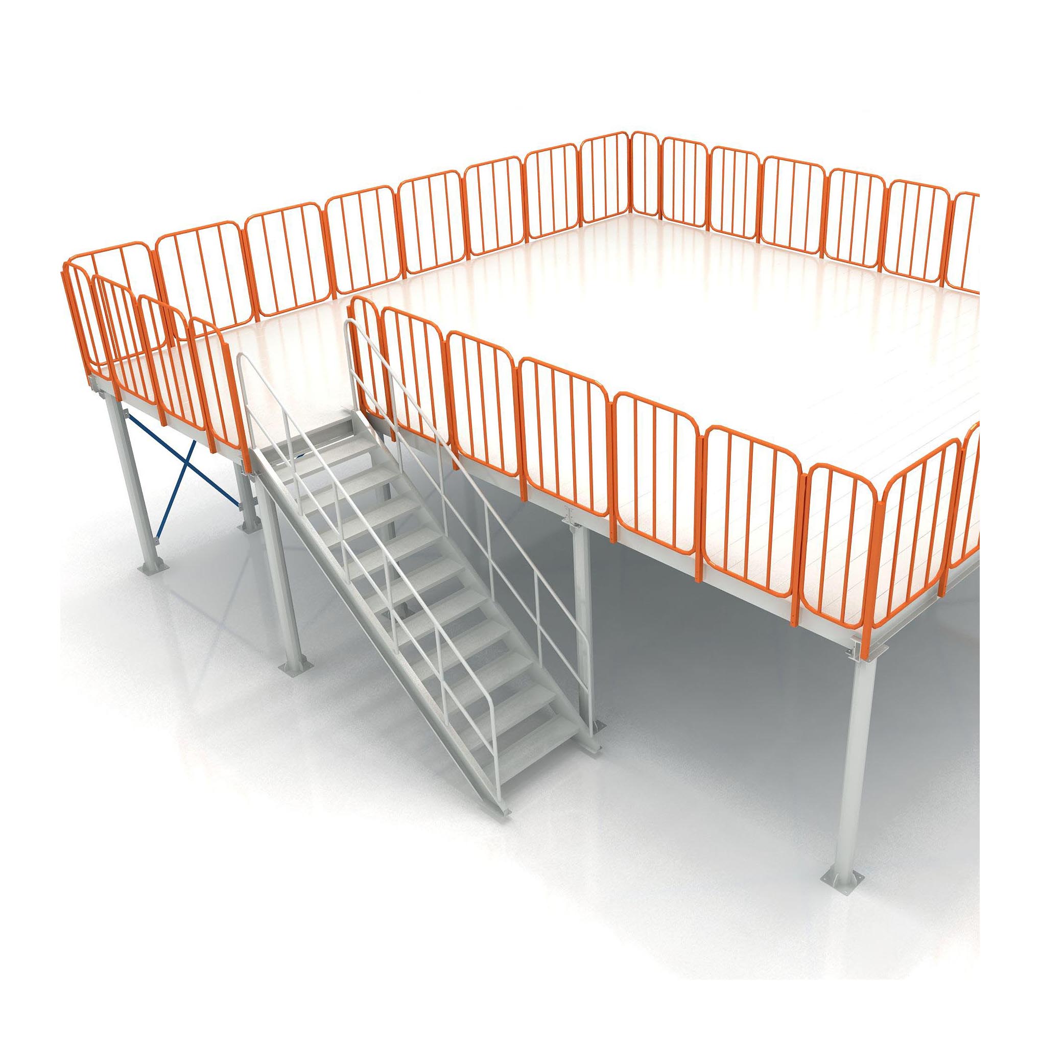 Mracking China Wholesale Warehouse Heavy Duty Steel Mezzanine Platform Racking System Pallet Rack Supported Mezzanine Floor