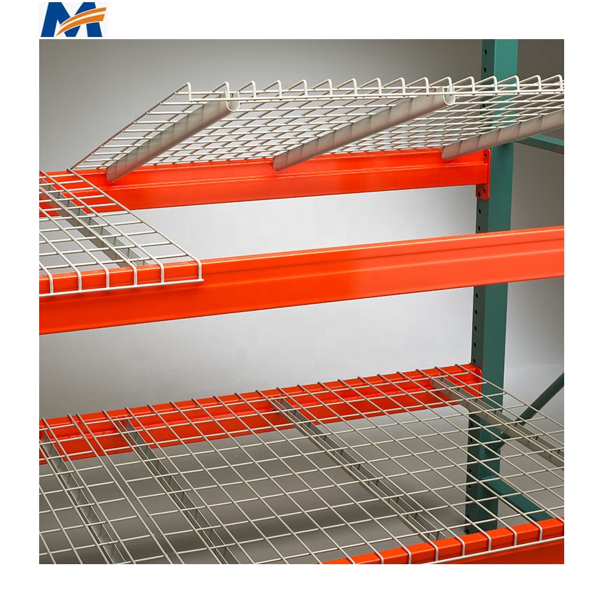 Heavy Duty Warehouse Storage Pallet Racking Galvanized Wire Mesh Decking