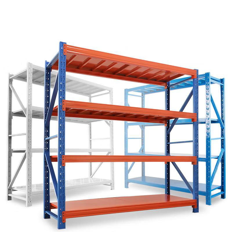 China Manufacture Factory 4 Layers Adjustable Rack Light Duty Racks Boltless Rack Price
