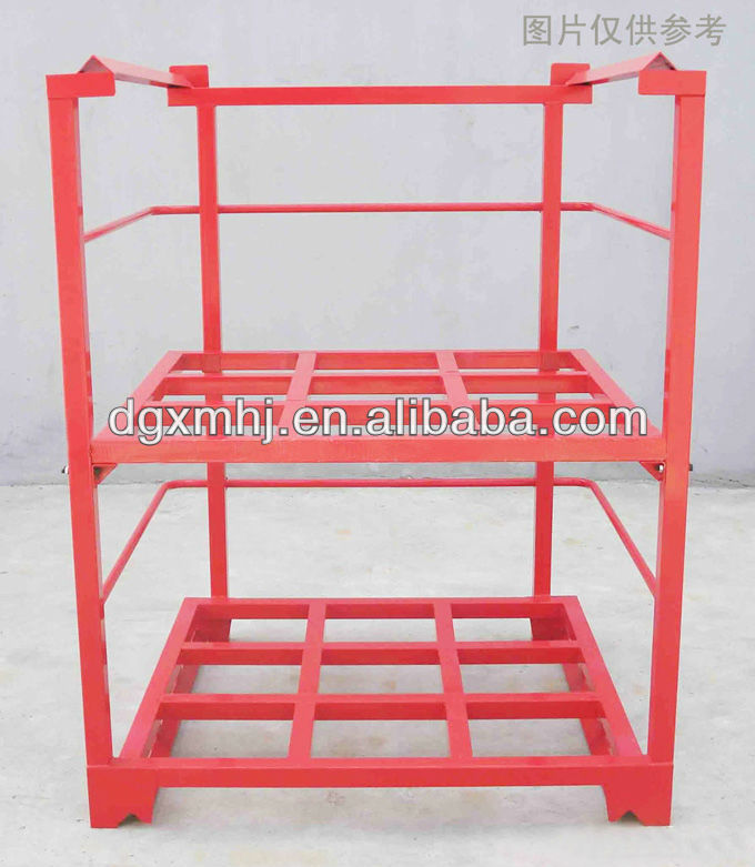 Mracking Collapsible Stack Racking Customized Storage Heavy Duty Fabric Foldable Rack Adjustable Storage Metal Rack