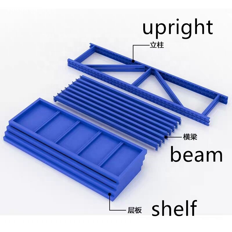 2019 Hot Medium Duty Goods Shelf/Steel Storage Rack