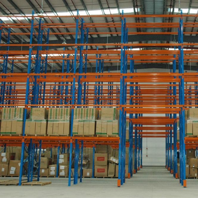 Customized Automatic Heavy Duty Warehouse Vertical Cargo Rack End Pallet Racking Pallet Shelves Racking Systems