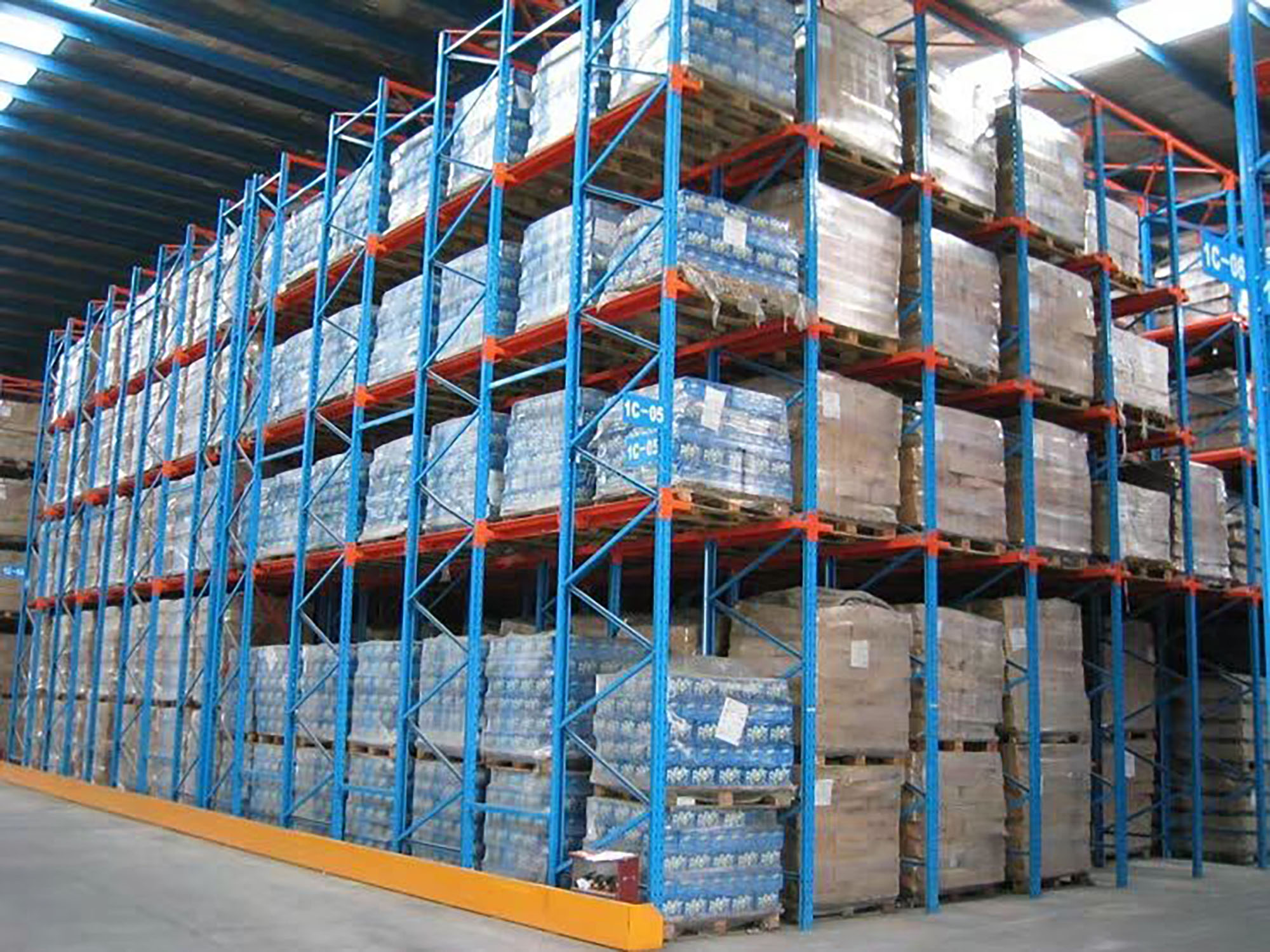 Mracking Industrial-Grade Drive-in Racking, EU Standard Heavy-Duty High-Density Warehouse Storage System