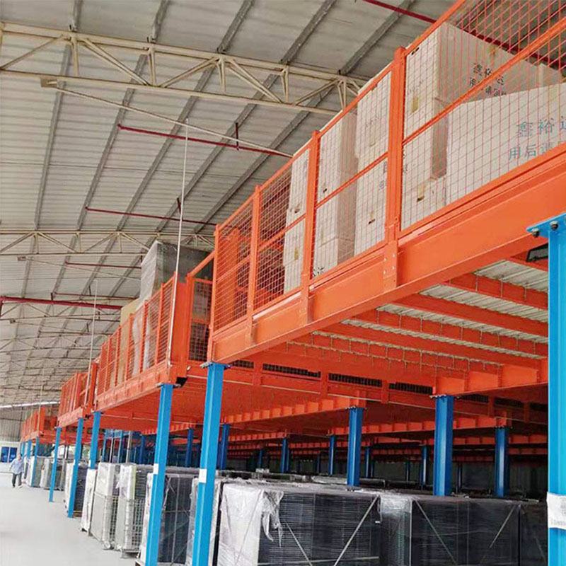 Mracking Free Drawing Design Steel Platform High Loading Capacity Mezzanine Floor for Industrial