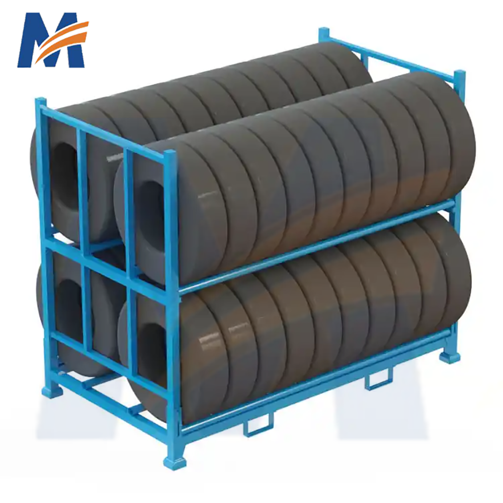 Mracking China  Heavy Duty Stacking Pallet Racks Manufacturer Portable Stack Racks for Sale  Car Tire Stacking Rack