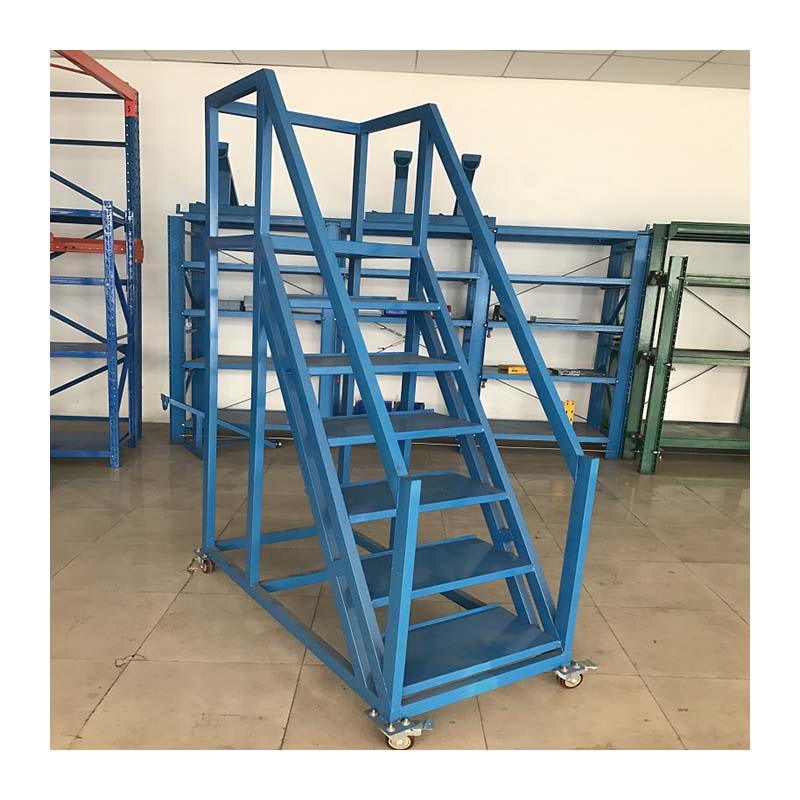 Hot Sell Mobile Safety Step Work Platform Warehouse Ladder