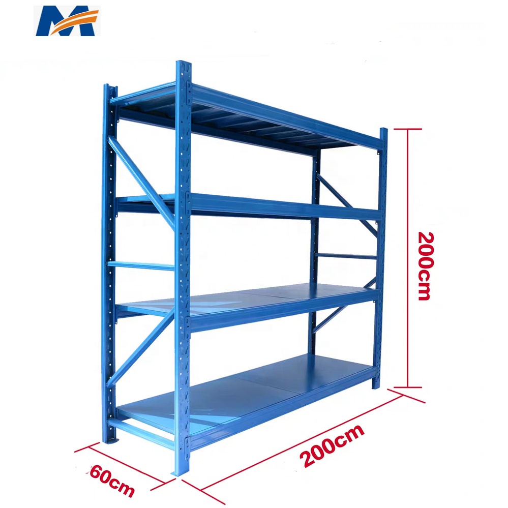 Mracking Factory Light Duty Racks Customizable Size Cold Rolled Steel 200kg Per Layer Easy Assembly for Small Parts Storage