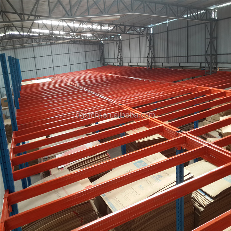 200-500KGS Customized Medium Weight Warehouse Storage Mezzanine Platform Floor