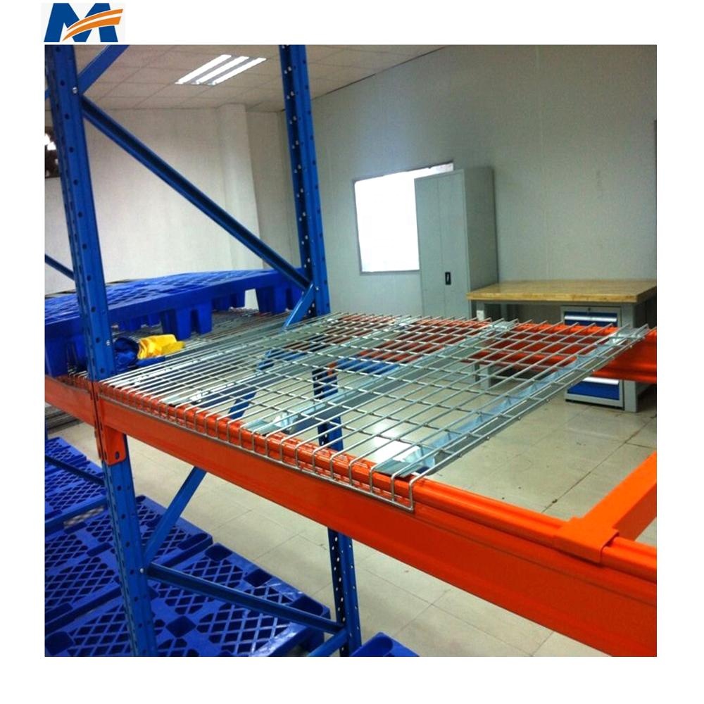 Heavy Duty Warehouse Storage Pallet Racking Galvanized Wire Mesh Decking