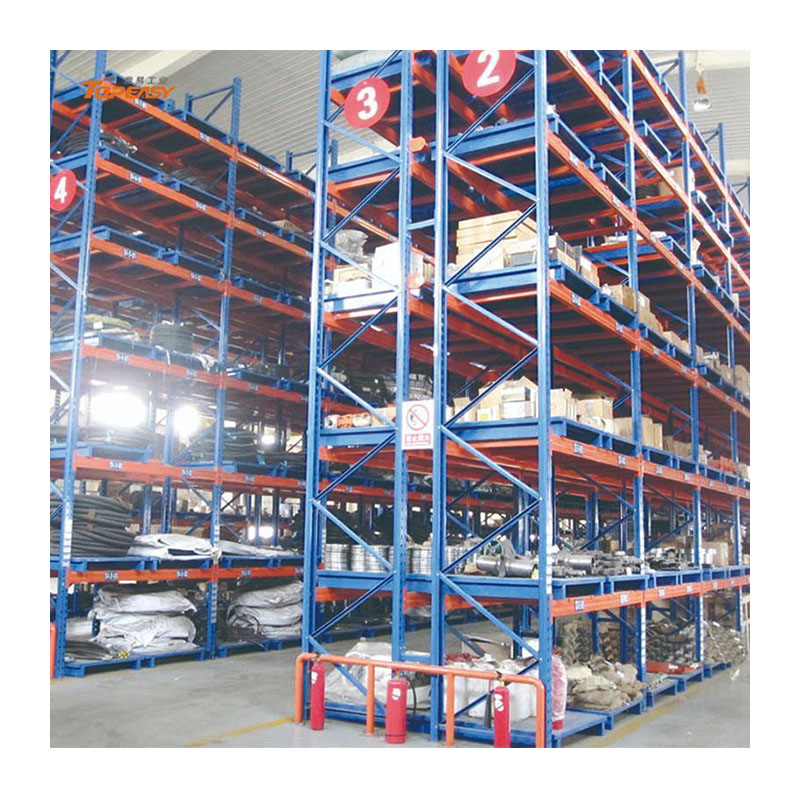 Mracking China Professional Rack Manufacturer Free Design Blue/orange Metal Shelf Rack Warehouse