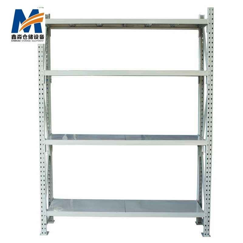 Mracking Low MOQ Medium Duty Rack 4 Layers of Beams Freely  Adjustable Tire Height  for Industrial Warehousing Storage Solution