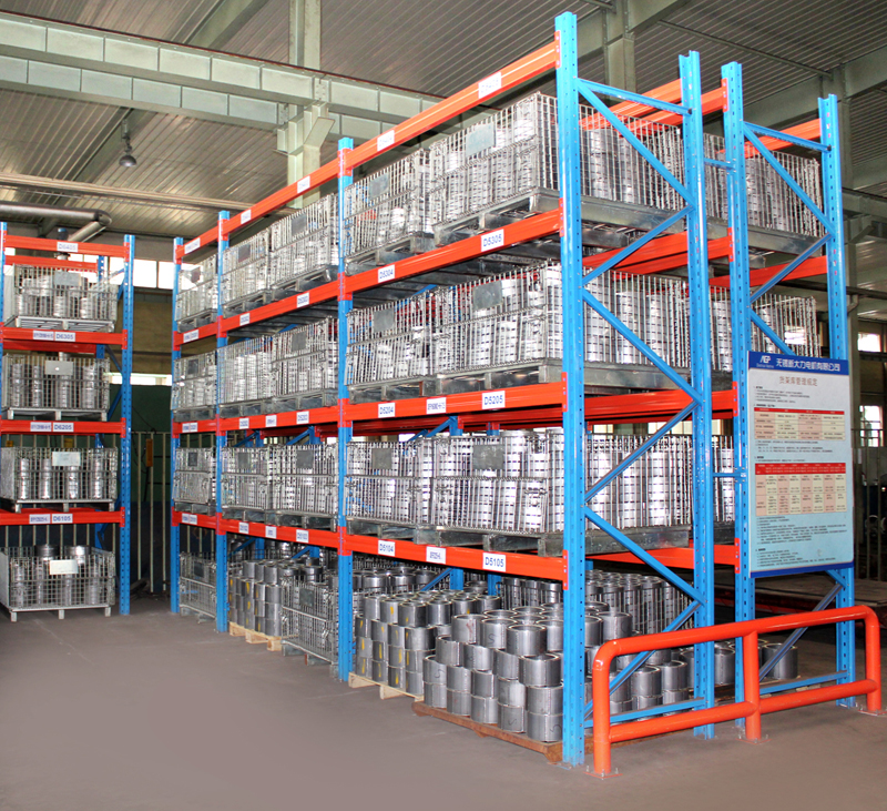 Mracking Industrial Heavy Steel Pallet Racks Warehouse Selective Wooden Pallet Shelves for Storage