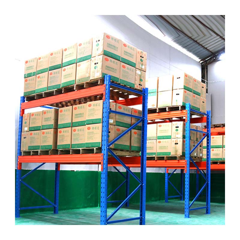 Wholesale 1.5 Ton Capacity Pallet Rack Custom Blue/orange Multi Level Steel Storage Shelf