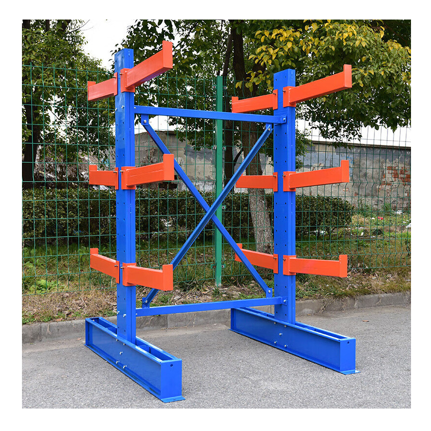 Mracking China Pipe Storage Customized Warehouse Storage Racking System Warehouse Equipment Industrial Cantilever Rack for Sale