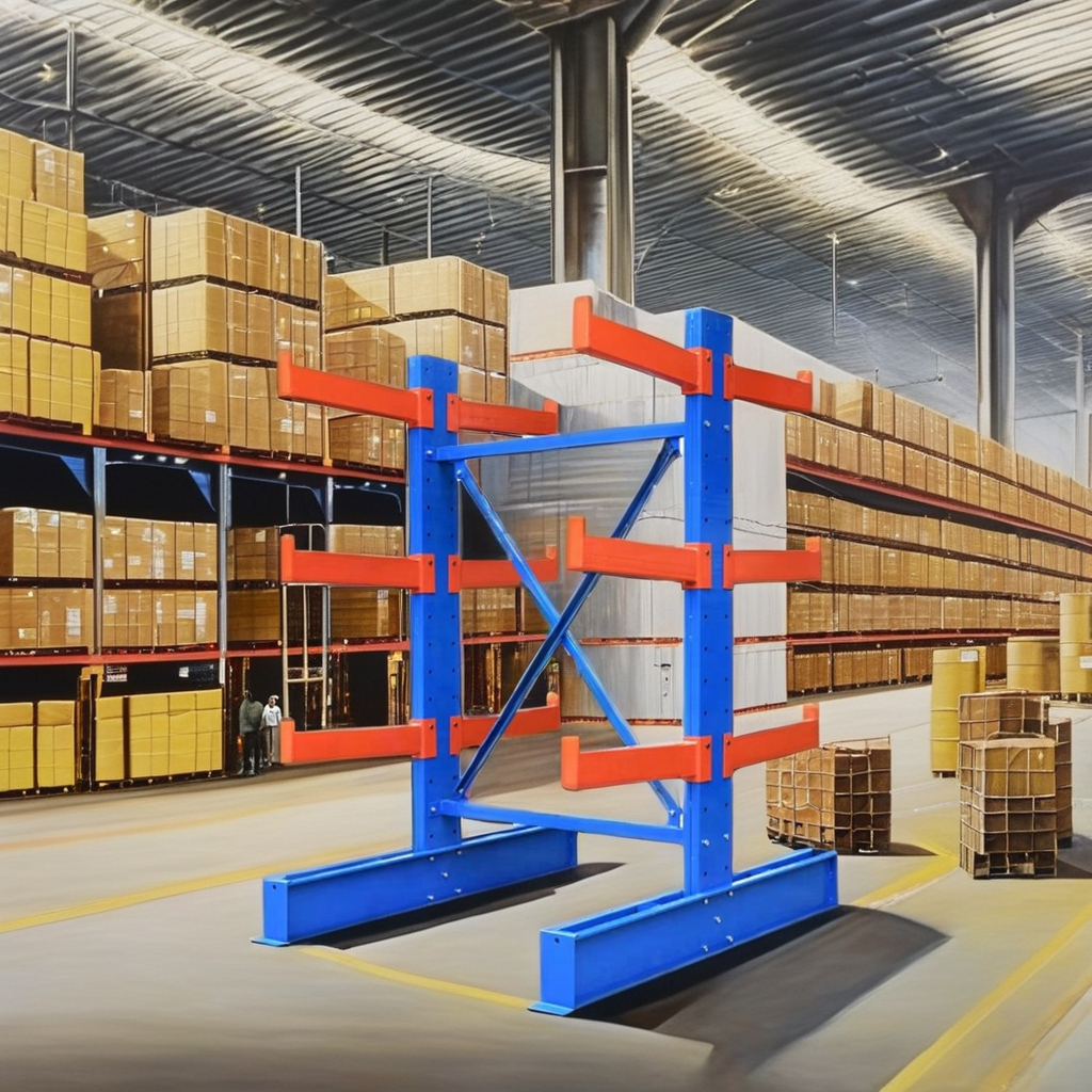 Mracking Industrial Car Cantilever Rack for Warehouse Storage Car Cargo Truck Powder Coating Finish Car Truck Storage Racking