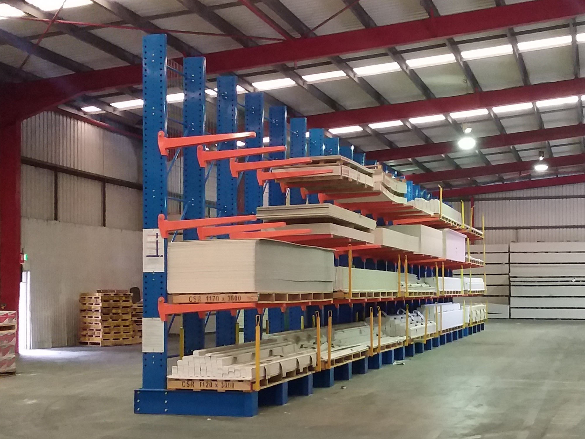 Mracking Customized Steel Double Side Industrial Cantilever Shelf Warehouse Heavy Duty Cantilever Racking System