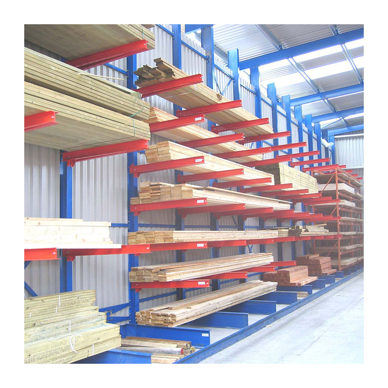 Mracking Heavy Duty Double Sided Cantilever Shelf Custom Pipe Storage Single Sided Cantilever Shelves