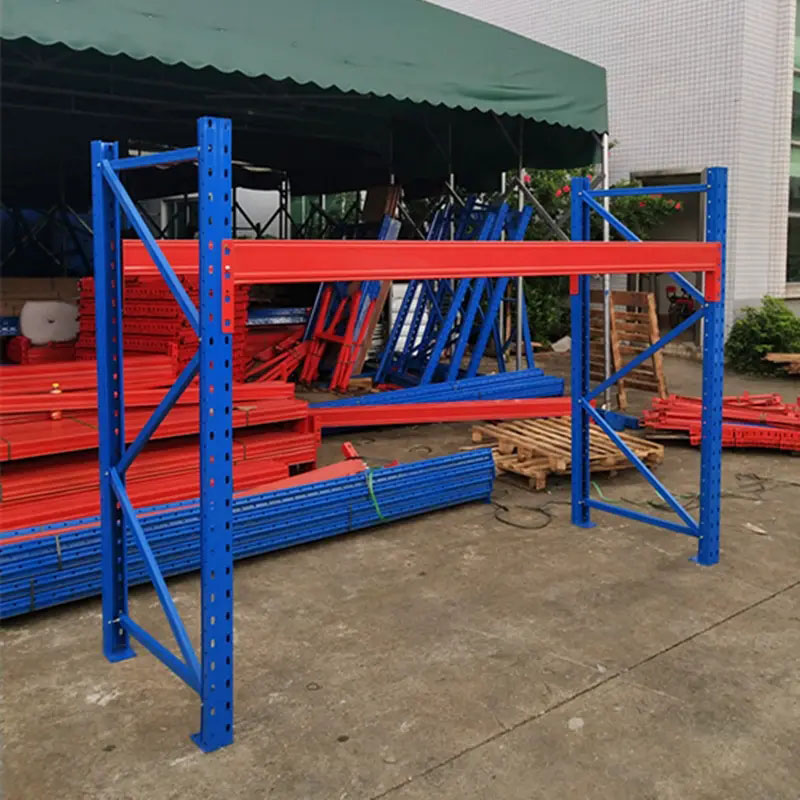 Mracking Heavy Duty Shelving 500 Kg Layer Garage 4 Tier Warehouse Storage Metal Shelf Rack Unit for Warehouse