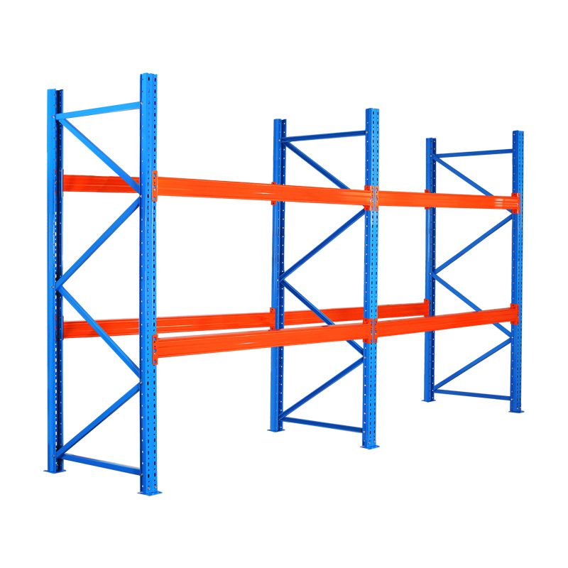 Wholesale 1.5 Ton Capacity Pallet Rack Custom Blue/orange Multi Level Steel Storage Shelf