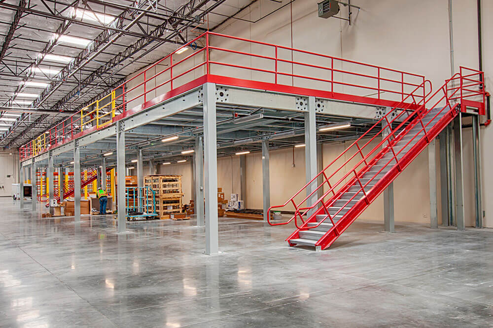 Mracking Provide Mezzanine Installation Support High Quality Warehouse Storage Industrial Mezzanine Floor Supplier Customized