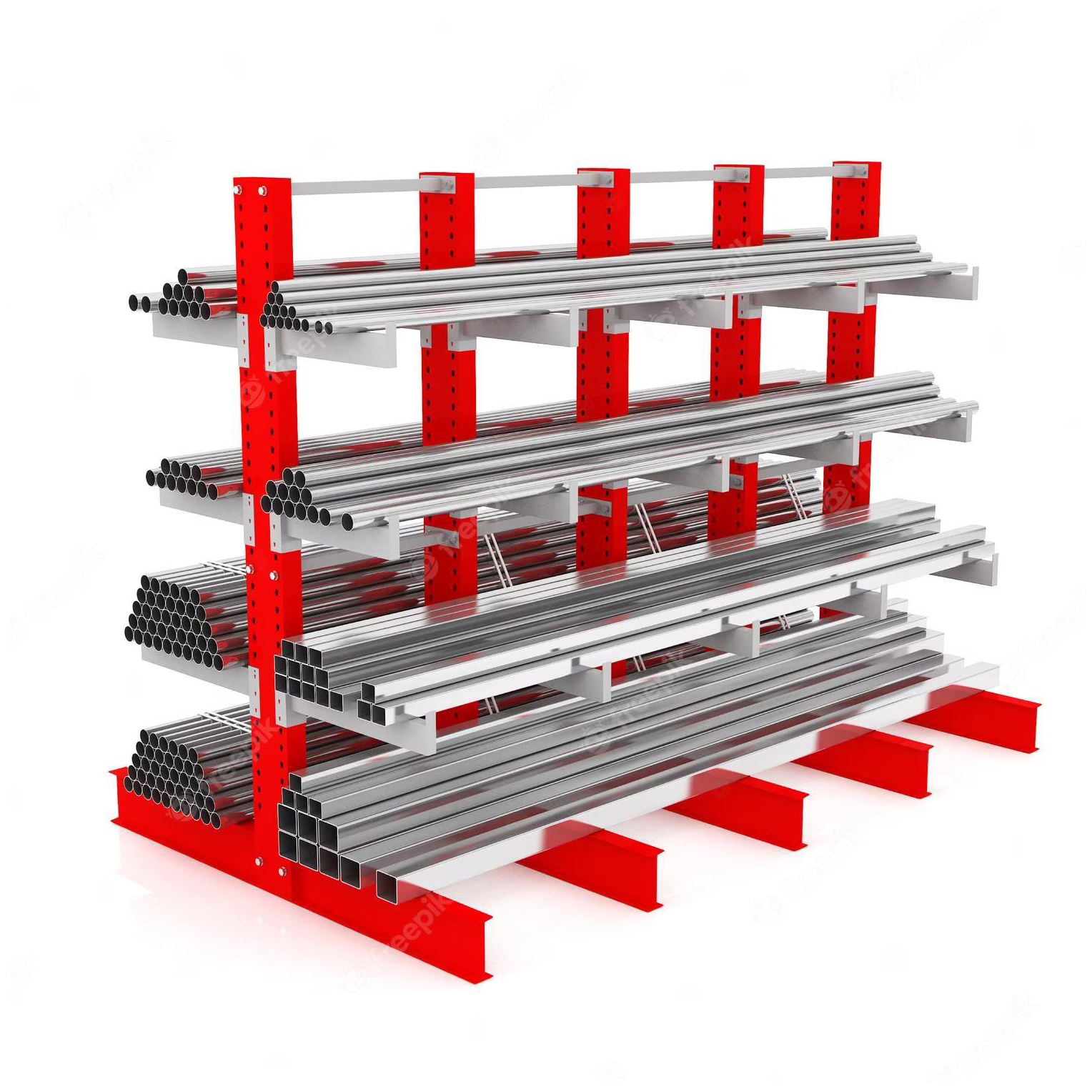 Mracking Industrial  Large Capacity  Cantilever Rack for  Pipe Storage Cantilever Racking