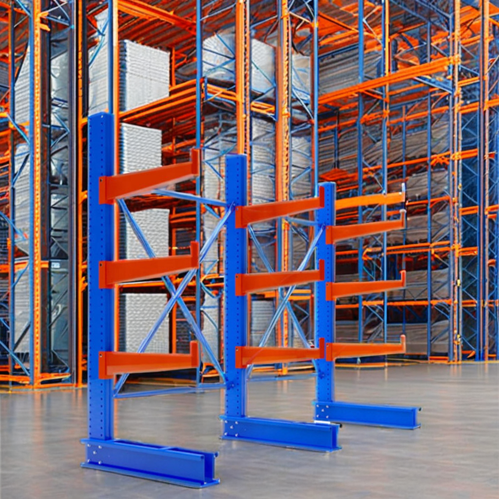 Mracking Industrial Car Cantilever Rack for Warehouse Storage Car Cargo Truck Powder Coating Finish Car Truck Storage Racking