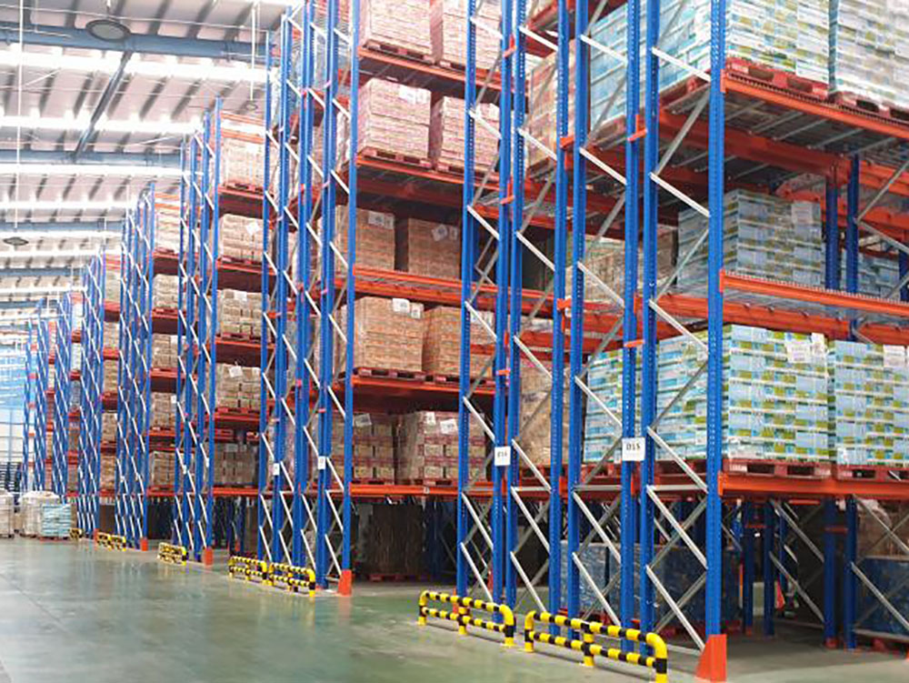 Mracking Customized Double Deep Steel Racking System Wholesale 1000kg Capacity Storage Solution