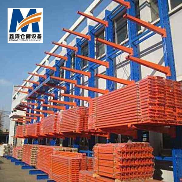 Mracking Customized Steel Cantilever Racking Single/Double Arm Load Capacity 500/1000/1500/2000kg 5-Layer Stacking Goods
