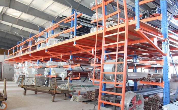 Mracking Heavy Duty H-shaped Steel Cantilever Racking System Racks for Long Items