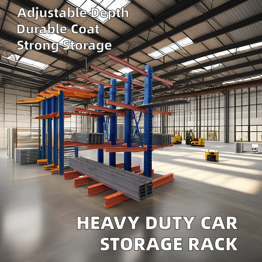 Mracking Industrial Car Cantilever Rack for Warehouse Storage Car Cargo Truck Powder Coating Finish Car Truck Storage Racking