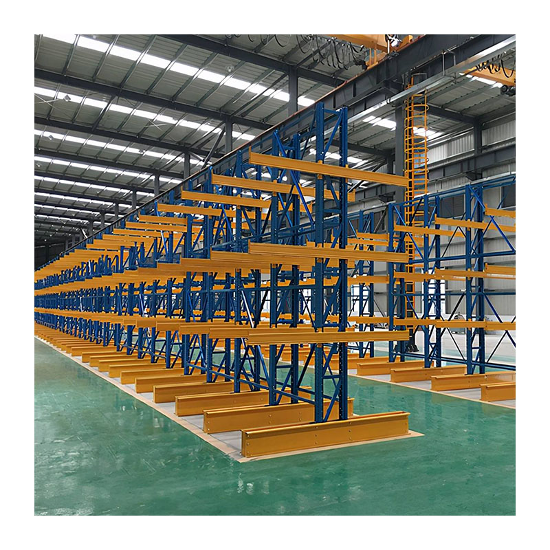 Mracking Customized Steel Cantilever Racking Single/Double Arm Load Capacity 500/1000/1500/2000kg 5-Layer Stacking Goods
