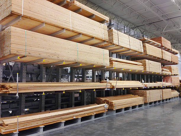 Mracking 4 Layer High Quality Double Sided Storage Cantilever Shelf Wholesale Single Sided Plywood Racking