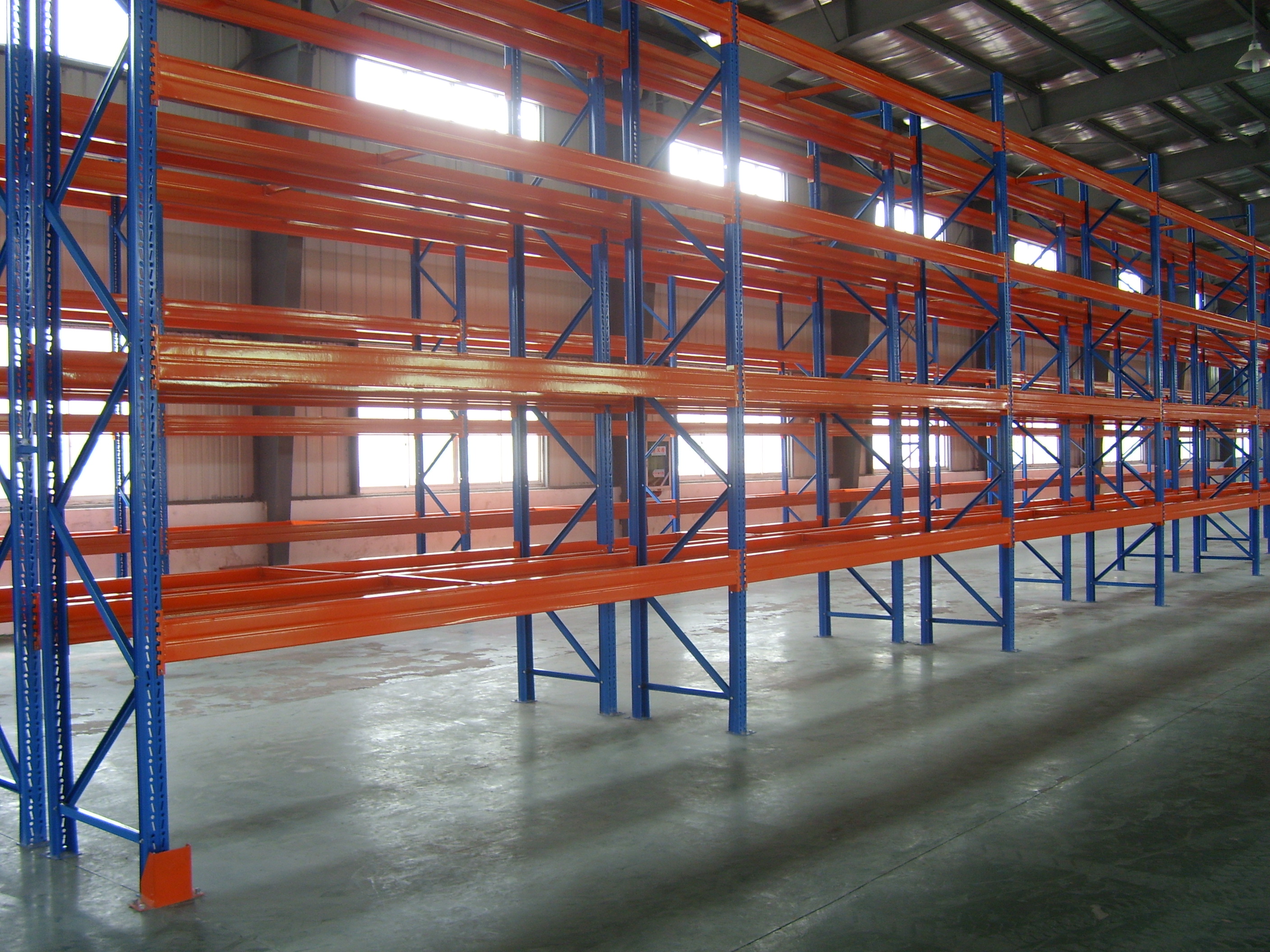 Mracking Industrial Heavy Steel Pallet Racks Warehouse Selective Wooden Pallet Shelves for Storage