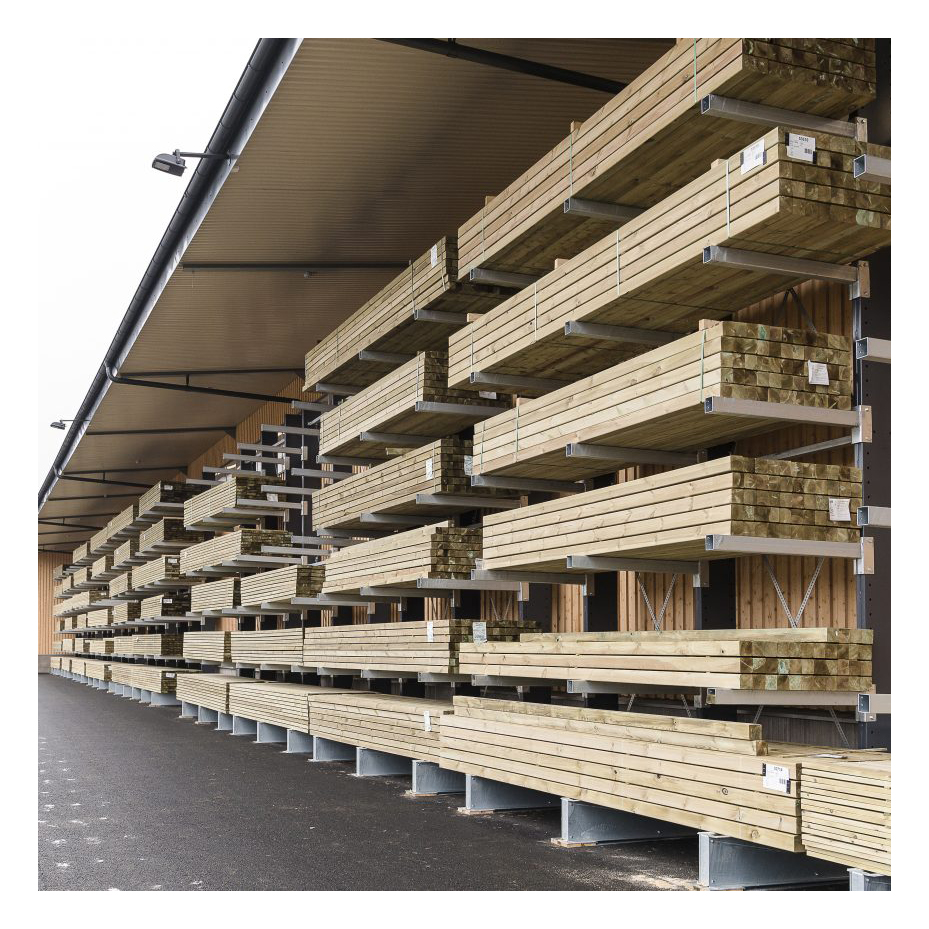 Mracking Industrial  Large Capacity  Cantilever Rack for  Pipe Storage Cantilever Racking