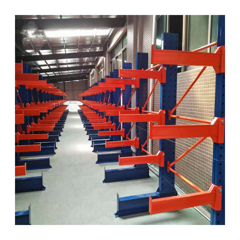Mracking Customized High Quality Steel Cantilever Racking Systems 1000kg Per Arm Single & Double Sided Cantilevering for Sale