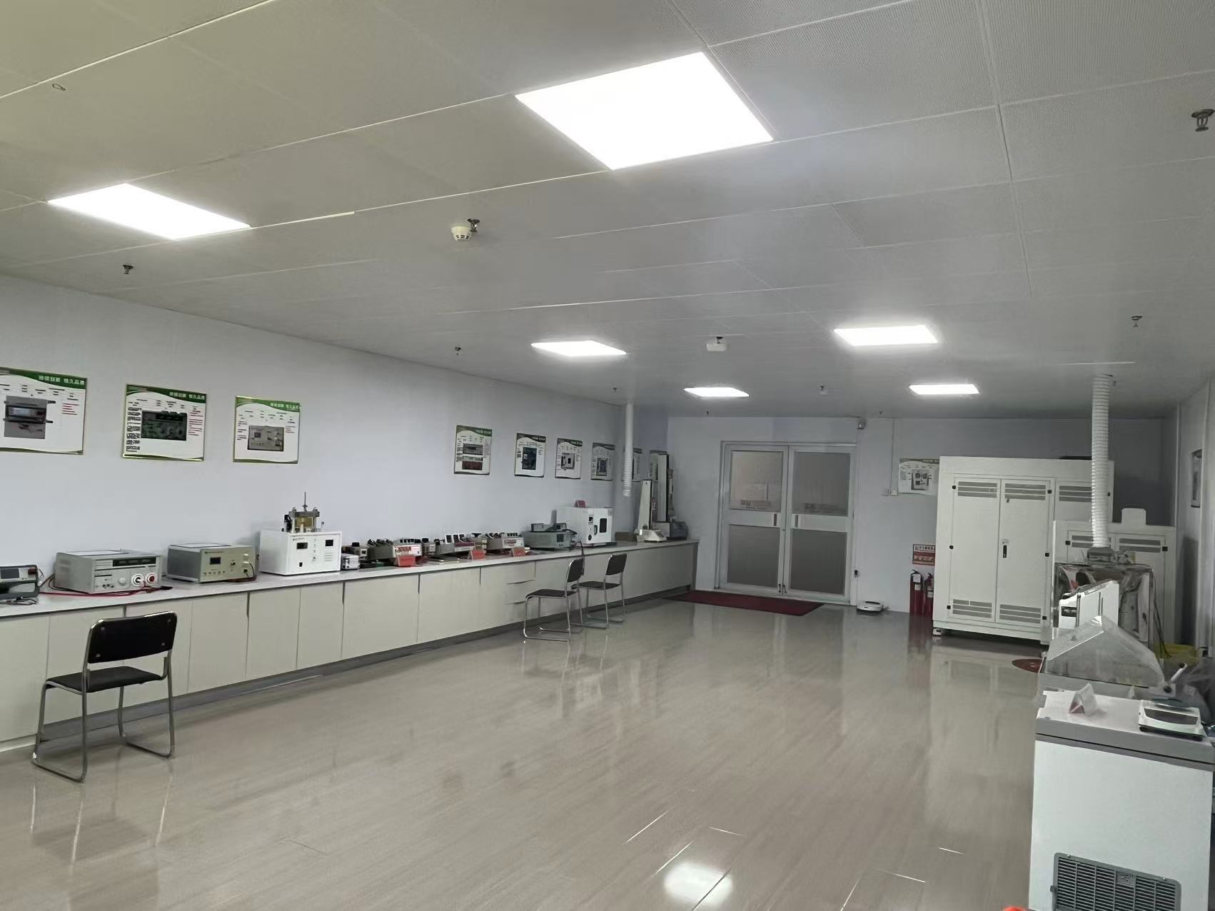 Xinping Electric factory interior production floor overview
