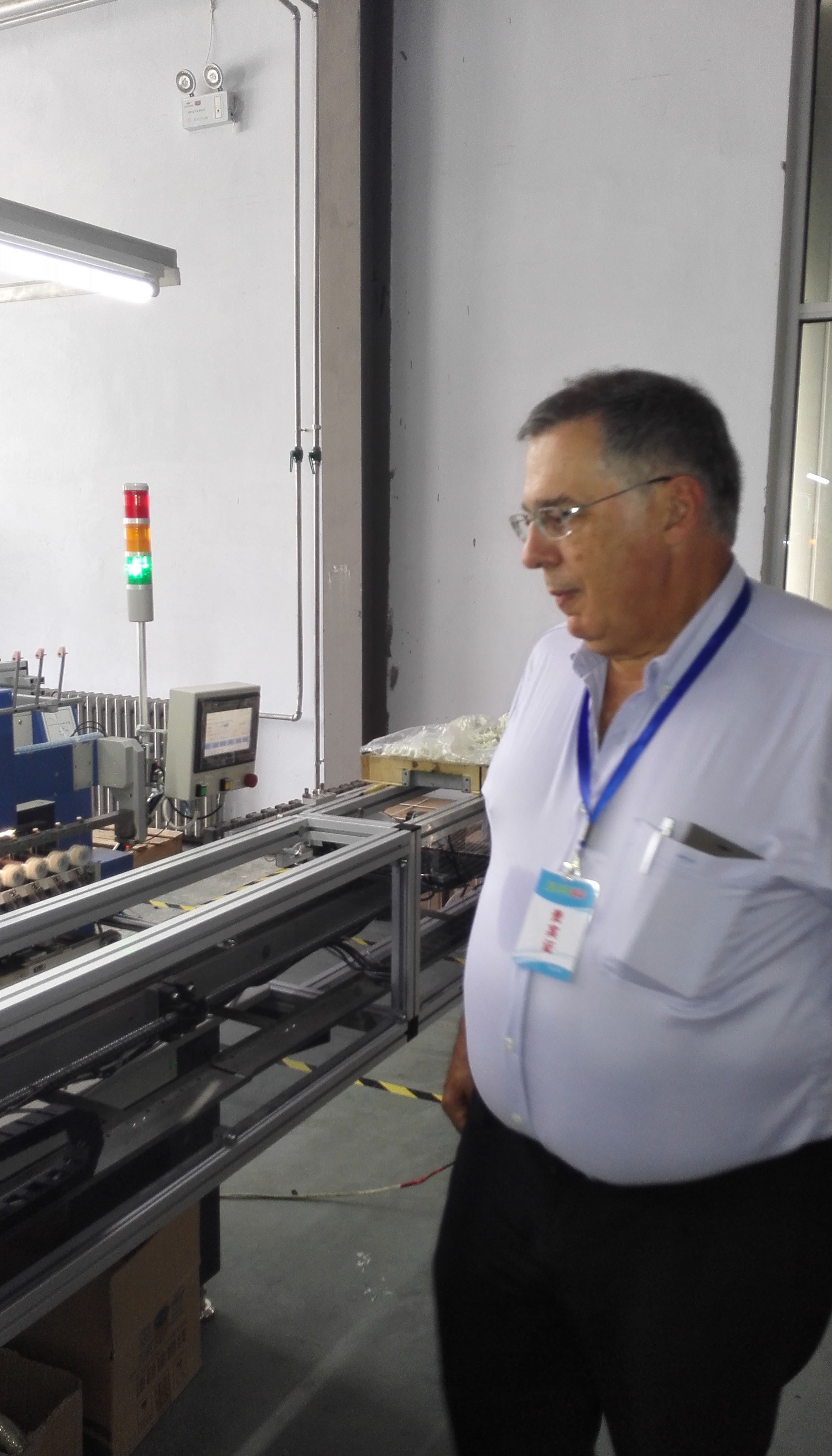 International customers visiting Xinping Electric factory in Dezhou Shandong