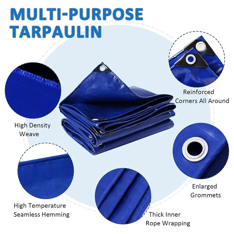 Wholesale PVC Tarpaulin Sheet Cover With Eyelets Manufacturer, Suppliers