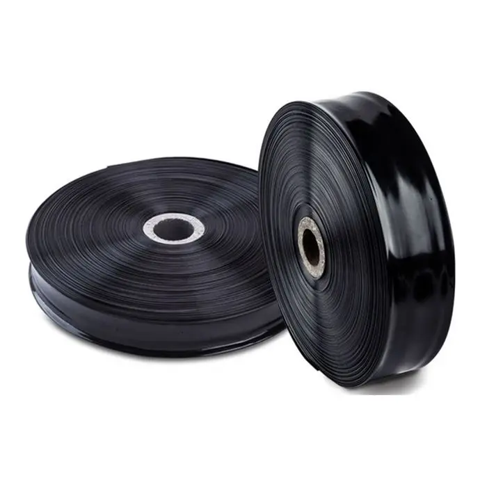 China Black PE Lay Flat Hose 2 - 8 Inch 2- 4 Bar Suitable for Irrigation Main Belt Supplier, Factory