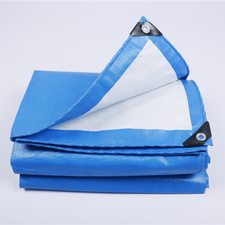 Blue and white tarpalin (2)