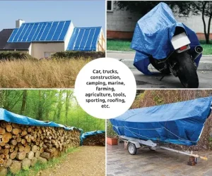 China PE Tarpaulin 100% Waterproof