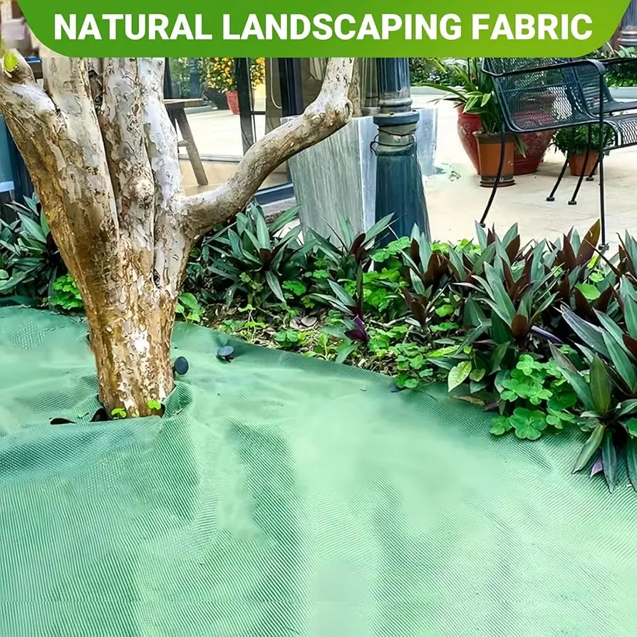 China Landscape Fabric Green Heavy Duty Weed Barrier Weed Control Fabric Garden Ground Cover Factories, Factory