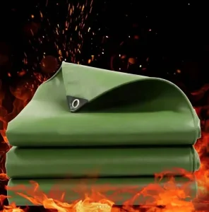 PVC fireproof waterproof tarpaulin