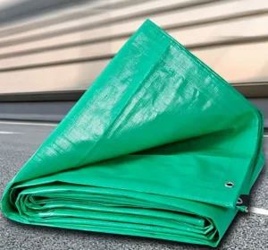 China Wholesale Double-Green PE Tarpaulin 140g Heavy-Duty